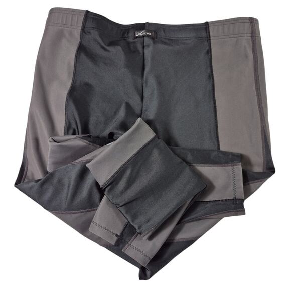 CW-X Black Gray Performance Compression Leggings Tights Activewear Pants M - Picture 3 of 4